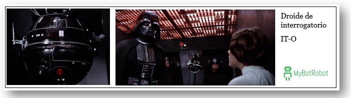 Robots Star Wars Nombres - Droides de Interrogatorio ITO