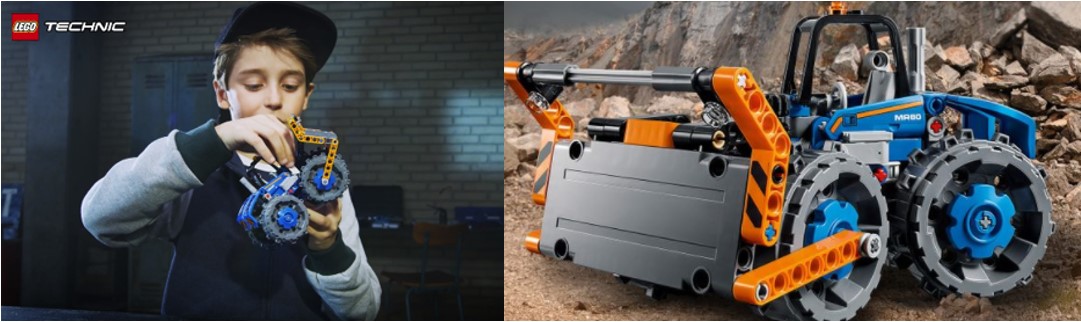 Lego Technics usa piezas que luego se usarán en Mindstorms
