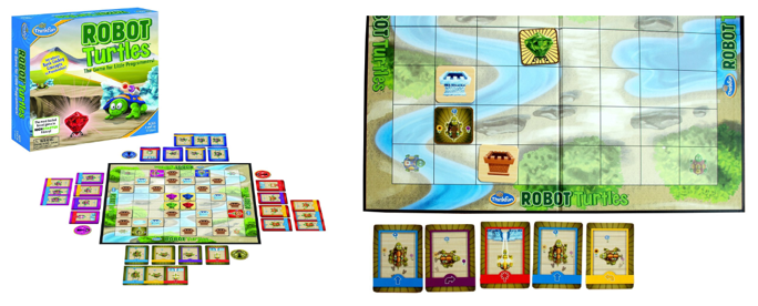 Juegos de robots de tablero para niños Robot Turtles