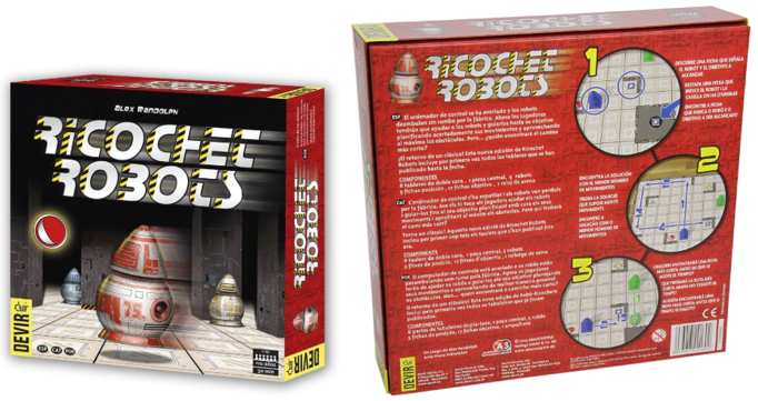 Juegos de robots de tablero para jovenes y mayores Ricochet Robots
