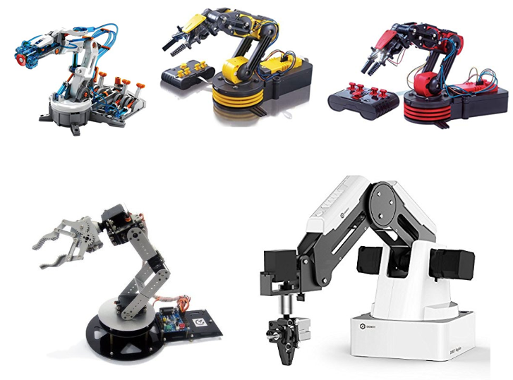 Comparativa de 5 brazos robóticos como guía de compra
