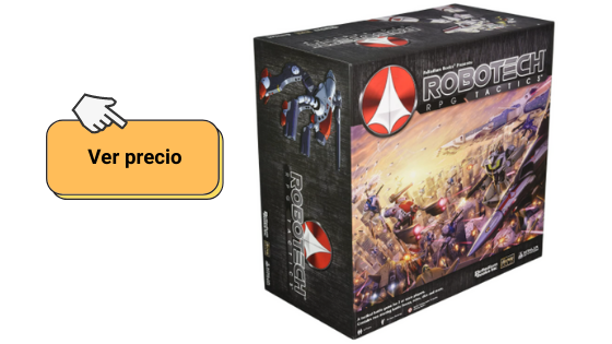 Imagen para ver información sobre el juego de mesa de robots Robotech Tactics