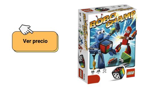 Imagen para ir a ver Lego Robo Champ, uno de los juegos de robots de tablero para niños del que hablamos