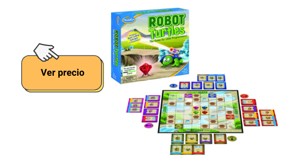 Banner para ver Juegos de robots de tablero - Robot Turtles