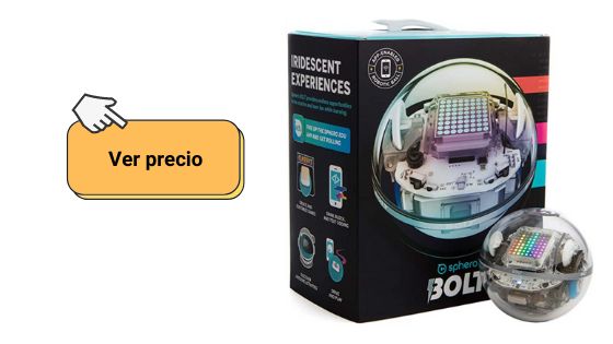 link para comprobar el precio del robot Sphero bolt si quieres comprar robots para niños